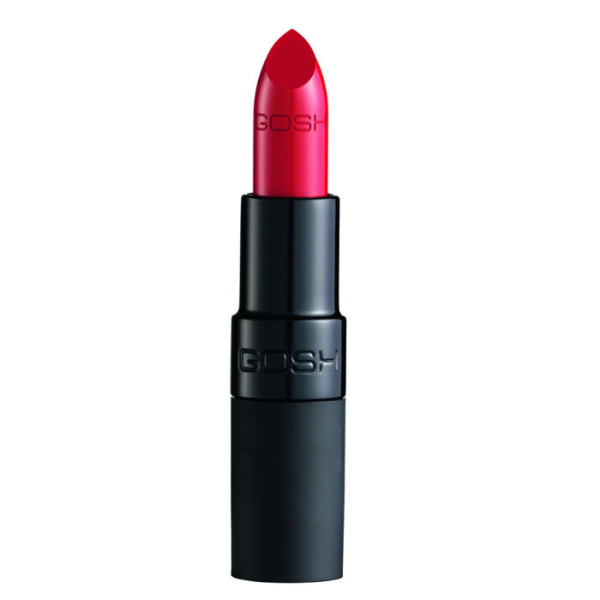 Gosh Velvet Touch Lipstick ravitseva huulipuna, sävy: 005 Matt Classic Red, 4 g