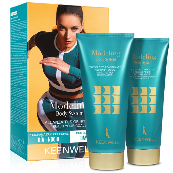 Keenwell Modeling Body System Pack nro. 3 pakkaus vartaloa kiinteyttävillä tuotteilla