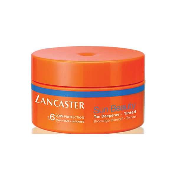 Lancaster Sun Tan Deepener SPF 6 geeli sävyllä rusketuksen korostamiseen, 200 ml