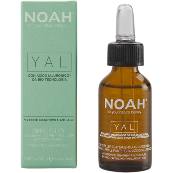 Noah YAL Anti-Breaking Filler Serum Korjaava hyaluronihapposeerumi katkeileville ja vaurioituneille hiuksille, 20 ml