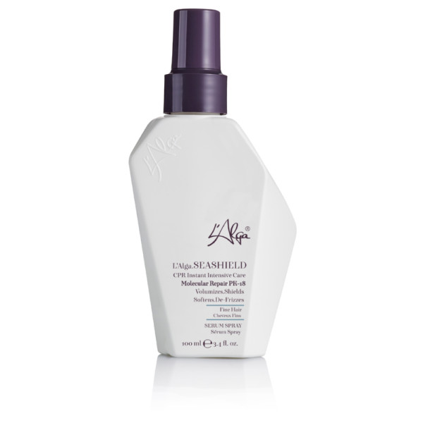 Apsauginis seerumi ohuille hiuksille peptideillä L'Alga Seashield CPR Serum Fine Hair Peptide-18, 100 ml