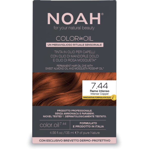 Noah Color In Oil 7.44 Aliejiniai hiusten värit, 135 ml