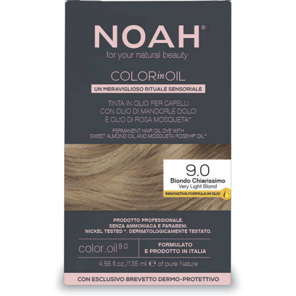 Noah Color In Oil 9.0 Aliejiniai hiusten väri, 135 ml