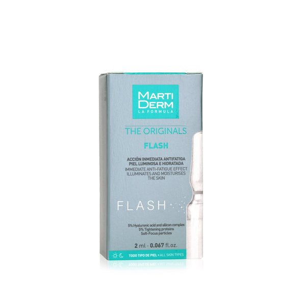 Martiderm Flash väsymyksen merkkejä poistava kasvoampulli, 1 vnt.