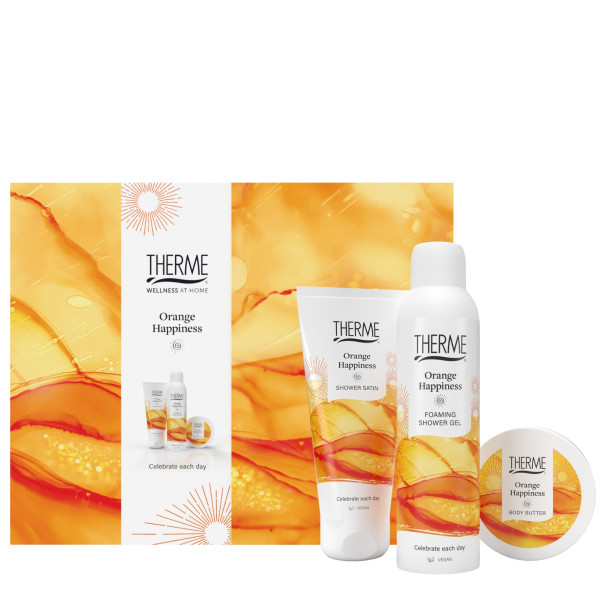 Therme Orange Happiness juhlallinen lahjasetti