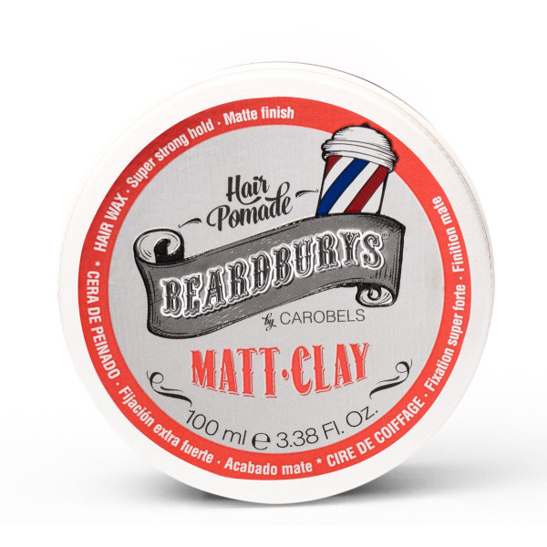 Beardburys Matt Clay hiusten muotoilupomaadi, 100 ml