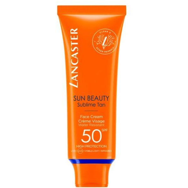 Lancaster Sun Beauty Face Cream SPF 50 kasvojen aurinkovoide, 50 ml