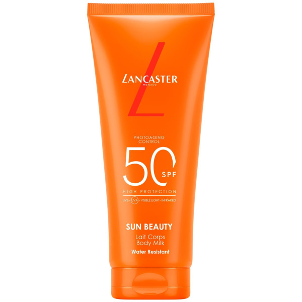 Lancaster Sun Care Face & Body Sun Beauty Body Milk SPF 50 vartalon maito auringon suojaksi, 100 ml