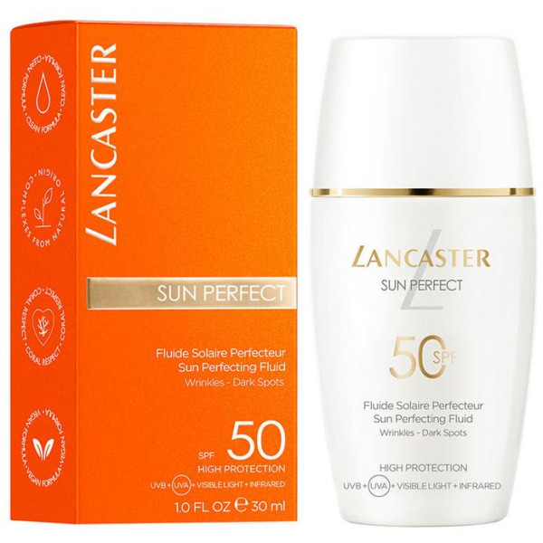 Lancaster Sun Perfect Sun Perfecting Fluid SPF 50 suojaava fluidi auringon säteiltä, 30 ml