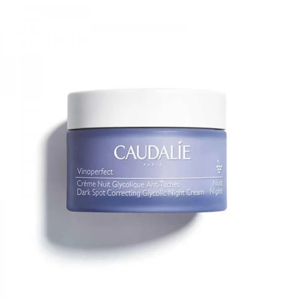 Caudalie Vinoperfect Glycolic Night Cream Anti-Dark Spot yöinen kasvovoide, 50 ml