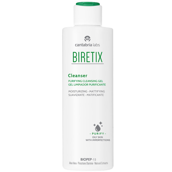 BIRETIX Purifying Cleansing Gel geelinen kasvojen puhdistusaine, 200 ml BIRETIX Purifying Cleansing Gel geelinen kasvojen puhdistusaine, 200 ml