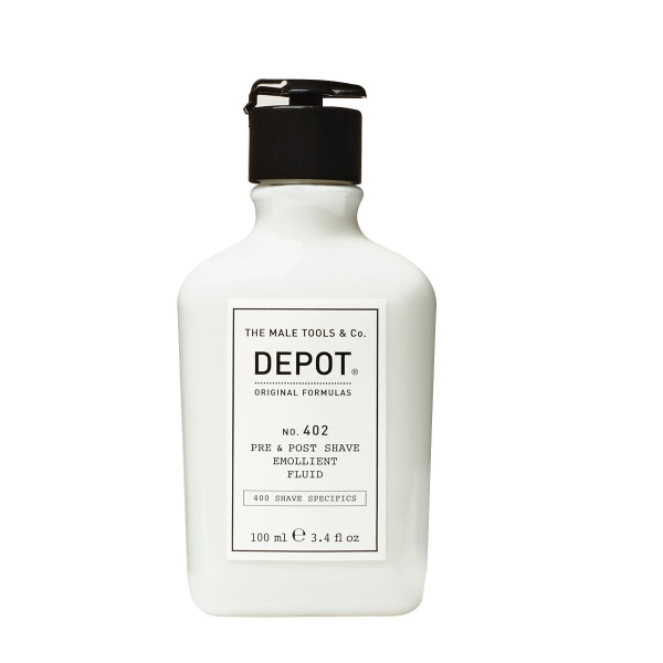 Depot 400 Shave Specifics No. 402 Essential Oils Soothing Pre & Post Shaving Fluid, 100 ml