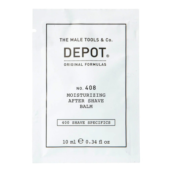 Depot 400 Shave Specifics No. 408 Classic Cologne Moisturizing After-Shave Balm, 10 ml