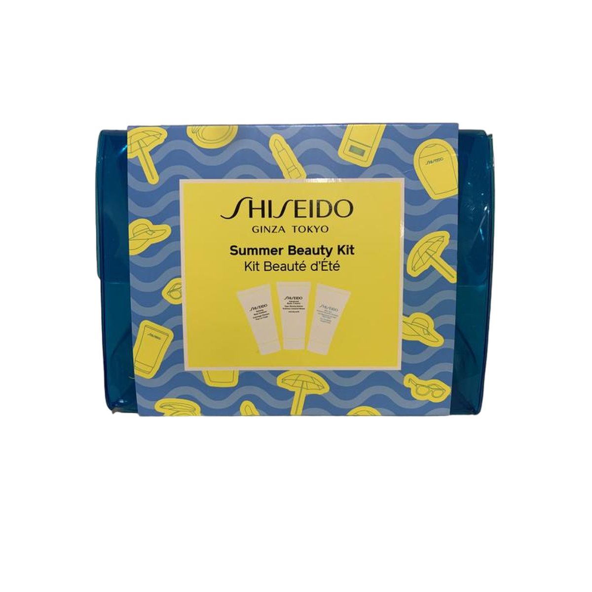Ginza Tokyo - Summer Beauty Set Shiseido: After-Sun - Intensive Recovery Repairing After-Sun Emulsion, 30 ml + Advanced Body Creator - Super Slimming Reducer Sculpting Concentrate, 30 ml + Refining Hydrating Exfoliating Lotion, 30 ml