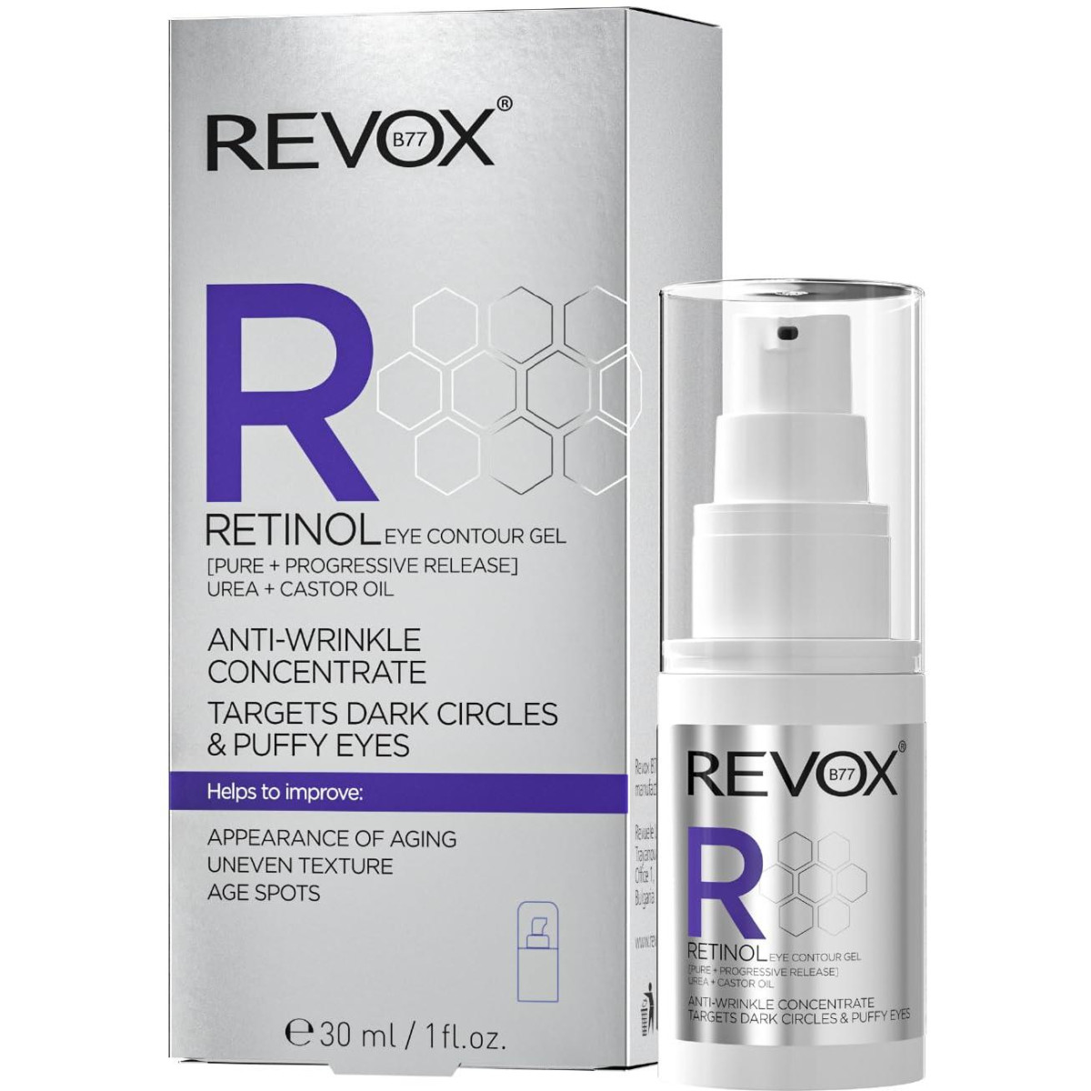 Revox Retinol -silmänympärysvoide, 30 ml