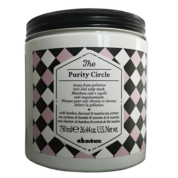 Davines THE CIRCLE CHRONICLES The Purity Circle Scalp Treatment Cream Mask puhdistava hiusnaamio, 750 ml