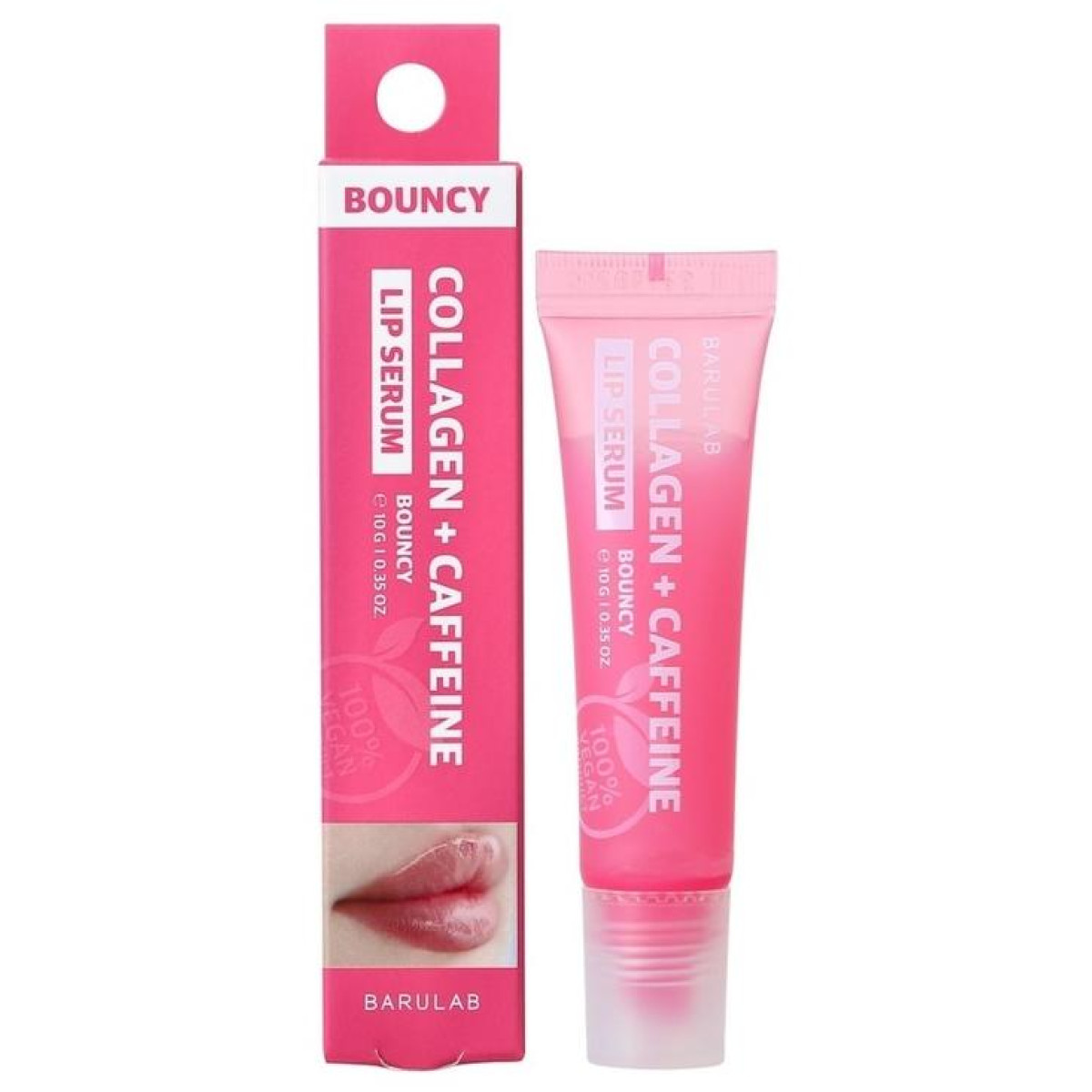 Barulab Collagen + Caffeine Bouncy Lip Serum -huuliseerumi kollageenilla ja kofeiinilla, 10 g