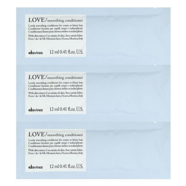 Davines Love Smoothing Hair Conditioner, 12 kpl, 12 ml