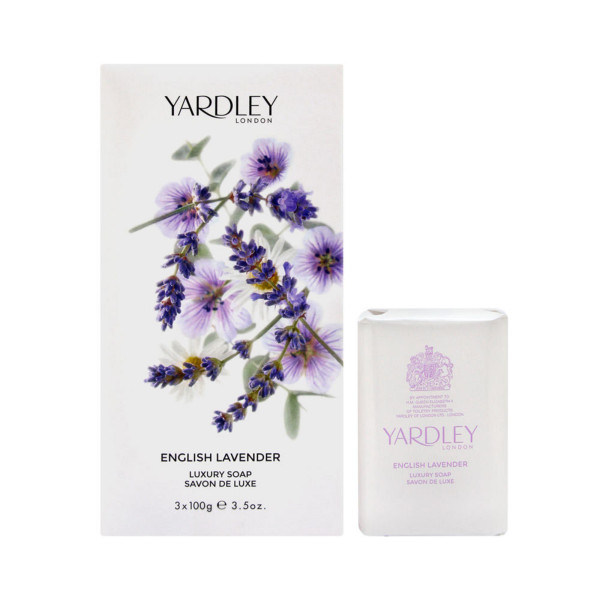 Set Trio Yardley English Lavender Soap Bar For Face & Body, 3 kpl, 100 g Set Trio Yardley English Lavender Soap Bar For Face & Body, 3 kpl, 100 g