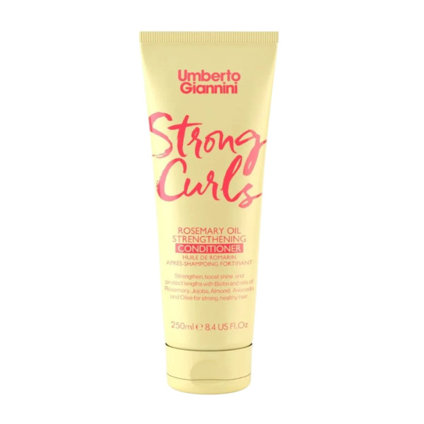 Umberto Giannini Strong Curls Hair Conditioner Strengthening, 250 ml