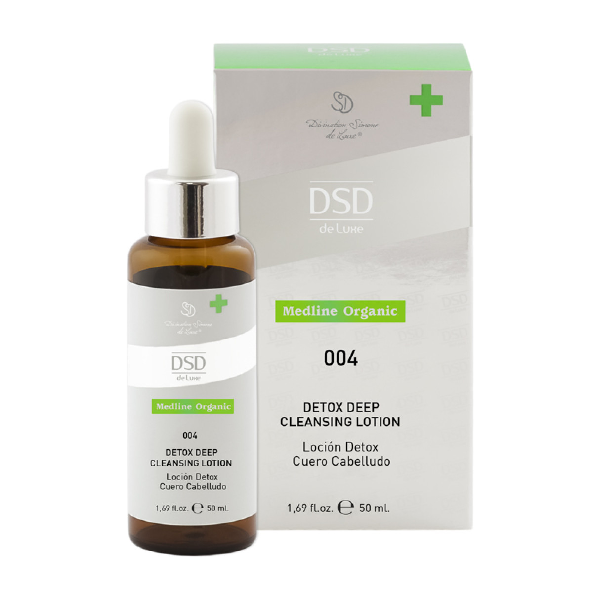 DSD Deluxe syvästi hiuksia puhdistava losioni DSD Medline Organic 50 ml