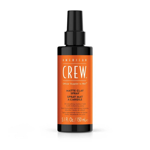 American Crew Matte Clay suihke suihkutettava tuote hiusten muotoiluun, 150 ml