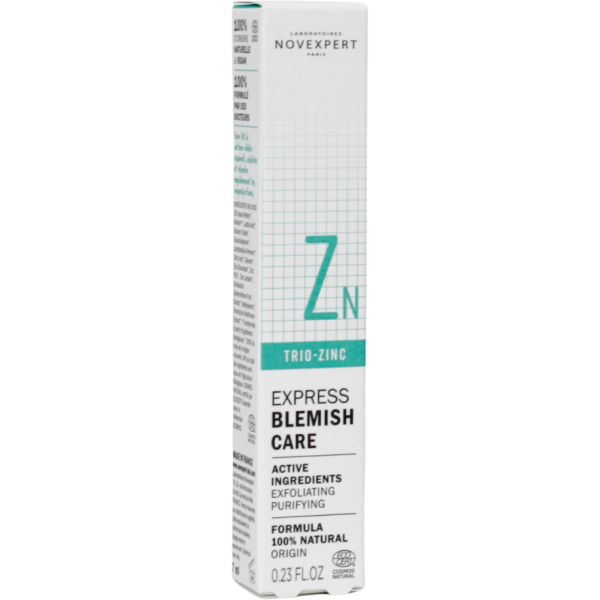 Novexpert Express Blemish Care nopeavaikutteinen valmiste aknelle Trio-Zink-kompleksilla, 7 ml