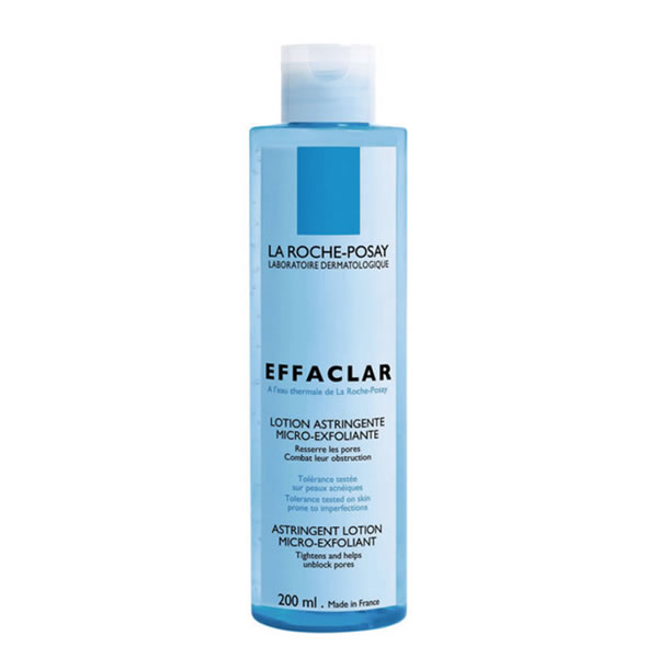La Roche Posay Effaclar Astringent Lotion -kasvovesi rasvaiselle iholle, 200 ml