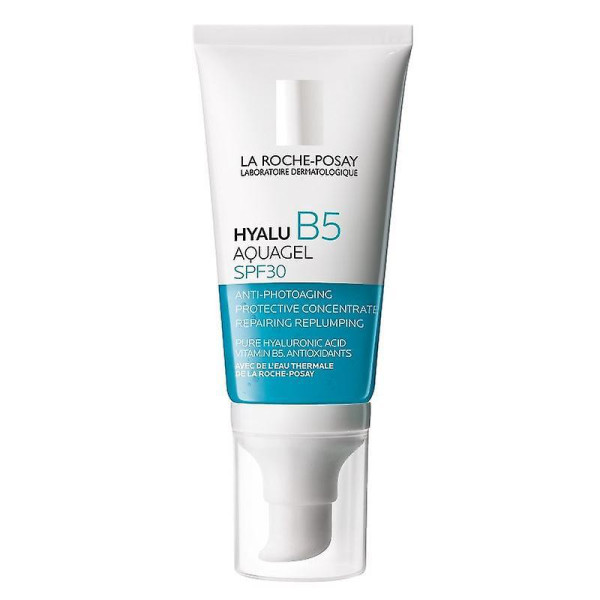 La Roche Posay Hyalu B5 Aquagel SPF 30 kosteuttava kasvogeeli hyaluronihapolla, 50 ml
