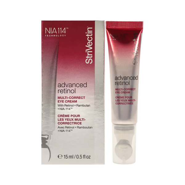 Strivectin Advanced Retinol Multicorrective Eye Contour -silmänympärysvoide retinolia sisältävällä ikääntymistä ehkäisevällä silmänympärysvoiteella, 15 ml