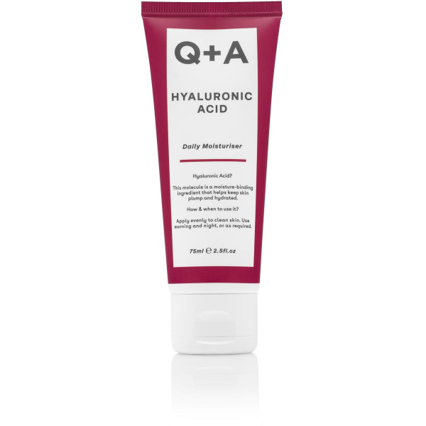 Q+A Hyaluronic Acid Daily Moisturiser Intensiivisesti kosteuttava kasvovoide, 75 ml Q+A Hyaluronic Acid Daily Moisturiser Intensiivisesti kosteuttava kasvovoide, 75 ml