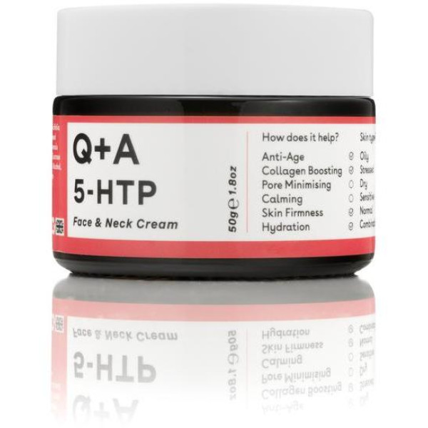 Q+A 5-HTP Face & Neck Cream Kasvojen ja kaulan voide, 50 ml Q+A 5-HTP Face & Neck Cream Kasvojen ja kaulan voide, 50 ml