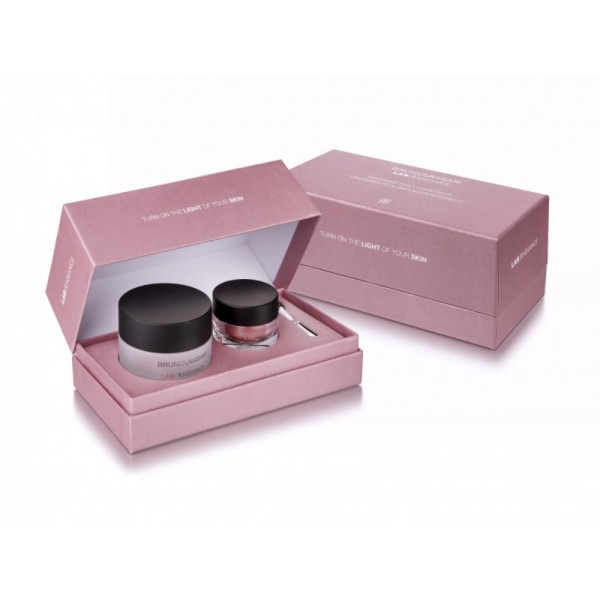 2021 Limited Edition Set Bruno Vassari: Lab Radiance Niacinamide Illuminating Cream For Face/Neck & Decolette, 50 ml + Lab Radiance Day Eye Cream, 15 ml