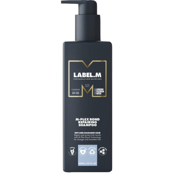 Label.m M-Plex Bond Repairing Shampoo korjaava hiusten shampoo, 300 ml